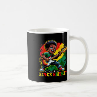 Black Afro Boy Ich bin Rockin Black History Month  Kaffeetasse
