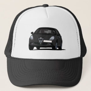 Black Alfa Romeo Giulietta Truckerkappe