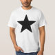 Black Anarchy Star (klassisch) T-Shirt (Vorderseite)