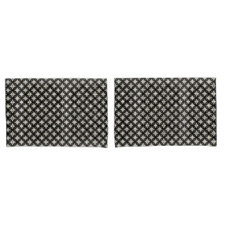 Black and Beige Pillowcase Kissenbezug
