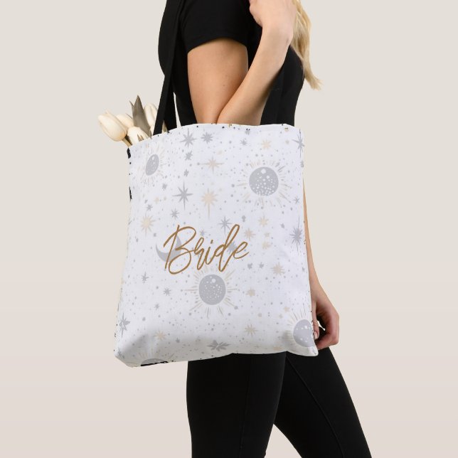 Black and Gold Celestial Bride Tasche (Von Nahem)