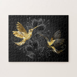 Black and Gold Hummingbird