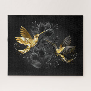 Black and Gold Hummingbird