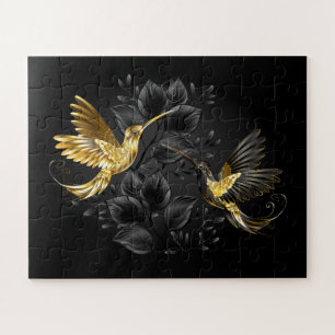 Black and Gold Hummingbird