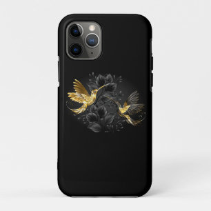 Black and Gold Hummingbird Case-Mate iPhone Hülle