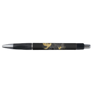 Black and Gold Hummingbird Kugelschreiber