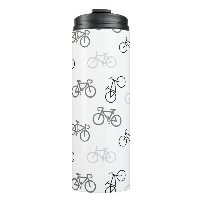 Black and Gray Bikes Thermosbecher (Vorderseite)