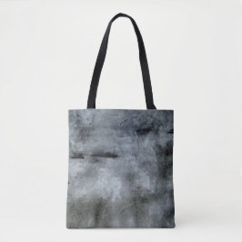 Black and Gray Watercolor Abstract Tasche
