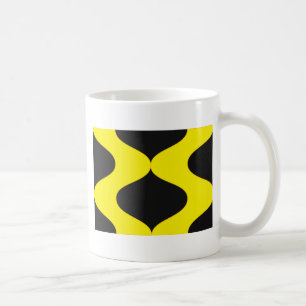 Black and Nu Gold Smooch Kaffeetasse