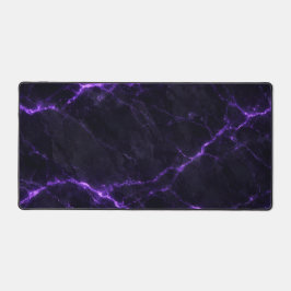 Black and Purple Marble Mouse Pad Schreibtischunterlage