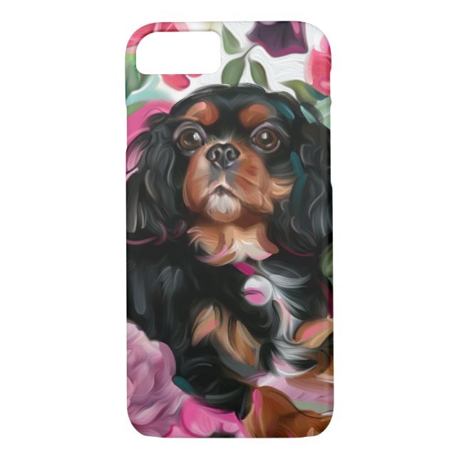 Black and Tan Cavalier Telefongehäuse Case-Mate iPhone Hülle (Rückseite)