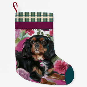 Black and Tan Cavalier Weihnachtszeit Strumpf Scha Kleiner Weihnachtsstrumpf