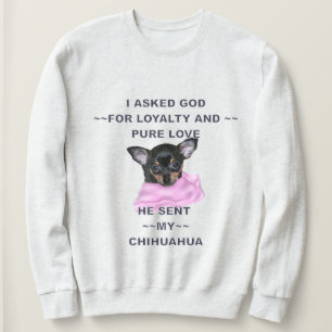 Black and Tan Chihuahua Puppy Sweatshirt