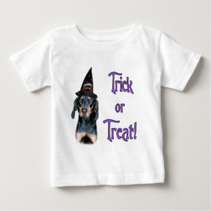 Black and Tan Coonhound Trick Baby T-shirt