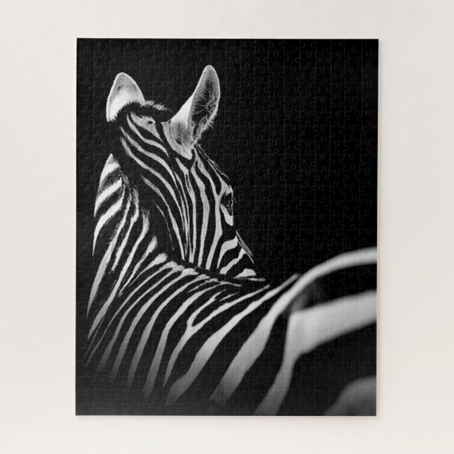 black and whit zebra (Vertikal)
