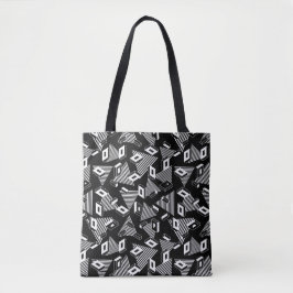 Black And White Abstract  Tasche