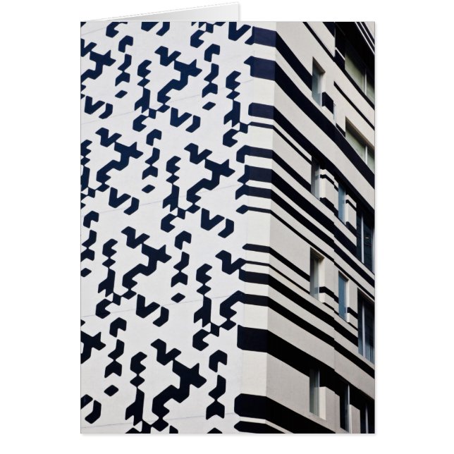 Black and white building à Hong Kong (Devant)