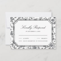 Black and White Chinoiserie Wedding