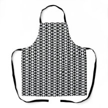 Black and white geometrical pattern