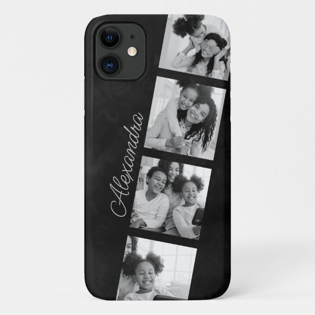 Black and White Instagram Case-Mate iPhone Hülle (Rückseite)