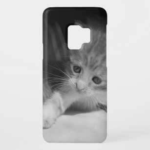 Black and White Kitten Fotograph Case-Mate Samsung Galaxy S9 Hülle