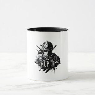 Black and White The Black Ops Mug