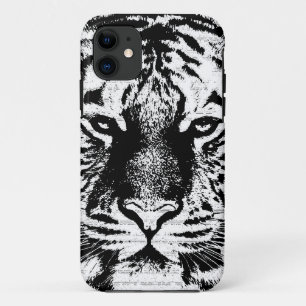 Black and White Tiger Face title_seo2
