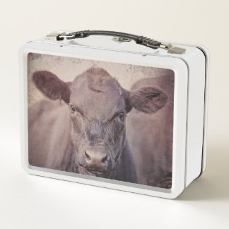 Black Angus Calf mit lila Tönen Lunch Box