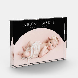 Black Arch Baby Foto Keepake