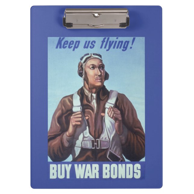 Black Aviators: Militärischer Kampfdienst der USA Klemmbrett (Vorderseite)