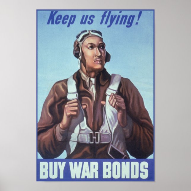 Black Aviators: Militärischer Kampfdienst der USA Poster (Vorne)