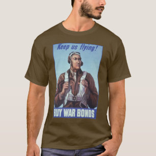 Black Aviators: Militärischer Kampfdienst der USA T-Shirt