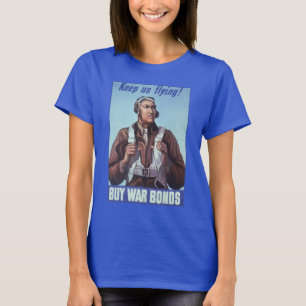 Black Aviators: Militärischer Kampfdienst der USA T-Shirt