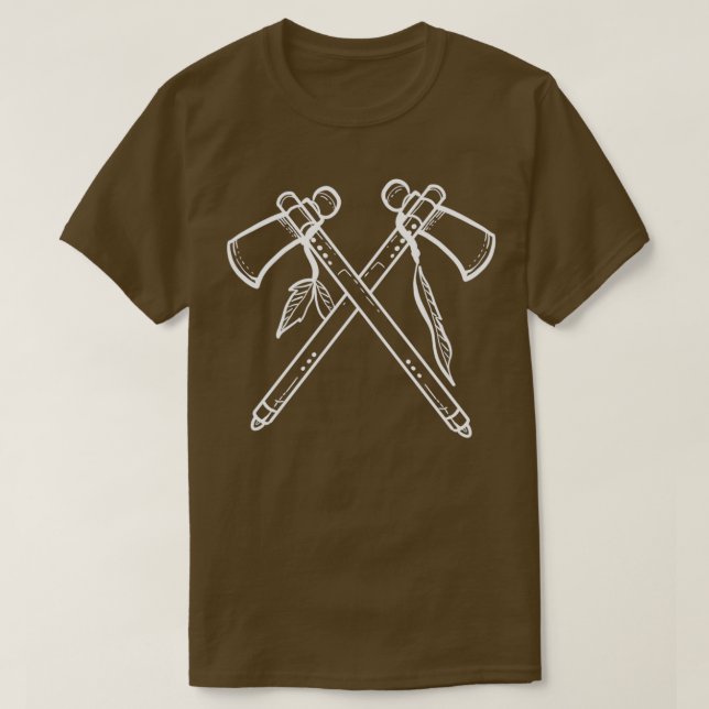 Black Axes Tribes Gift T-Shirt (Design vorne)
