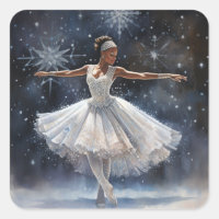 Black Ballerina: Ätherische Schneekönigin