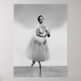 Black Ballerina Poster