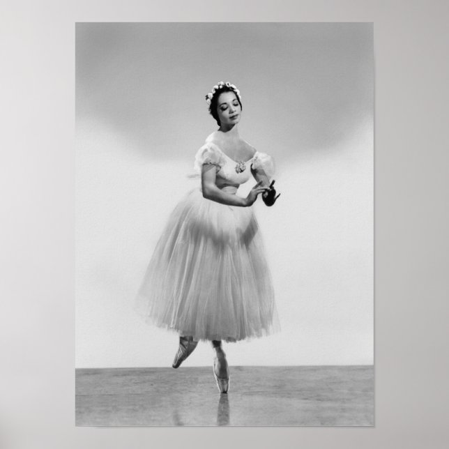 Black Ballerina Poster (Vorne)