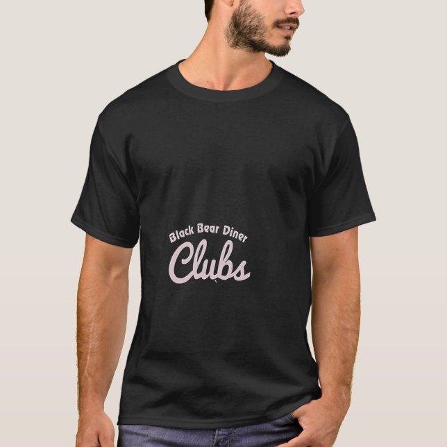 Black Bar Diner T-Shirt (Vorderseite)