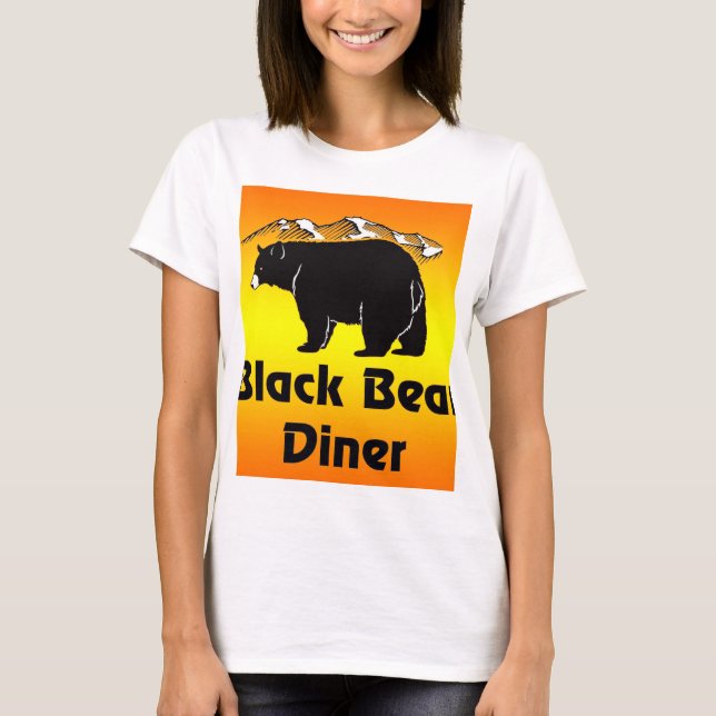 Black Bar Diner T-Shirt (Vorderseite)