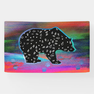 Black Bar Spirit Northern Light Colors Banner