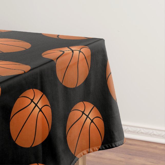 Black Basketball Kindergeburtstag Party Tischdecke (Beispiel)