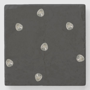 Black Beach – Diamonds – Diamanten – Brillianten Steinuntersetzer