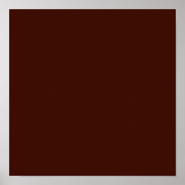 Black bean (solid color) poster (Vorne)