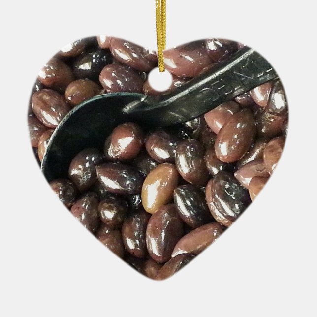 Black Beans Keramikornament (Vorne)