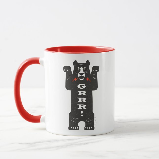 Black Bear Coffee Tasse ( GRRR! ) (Links)