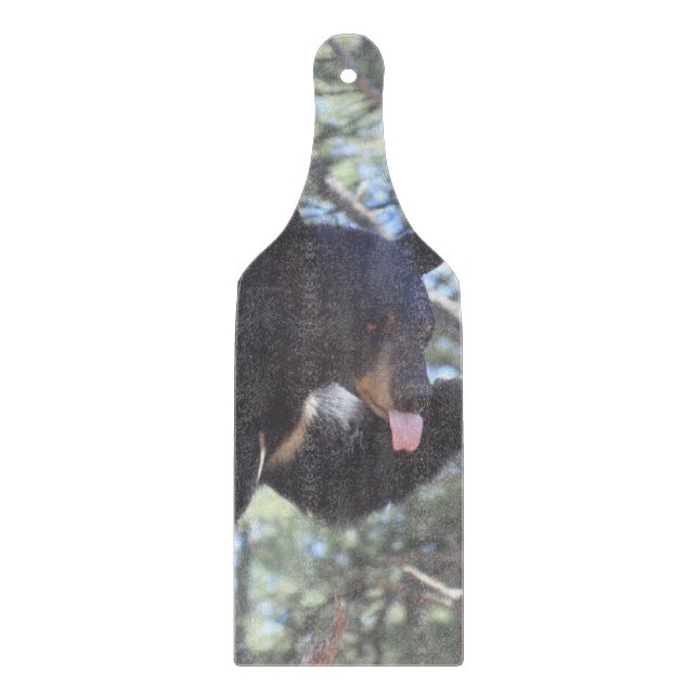Black Bear Cutting Board Schneidebrett (Vorderseite)