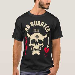 Black Beard No Quarter 1718 T-Shirt