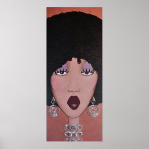 "Black Beauty Diva" Poster