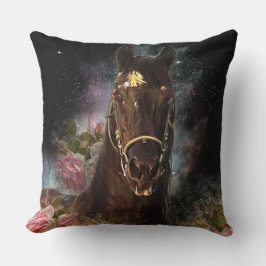 Black Beauty Friesian Horse - Kissen