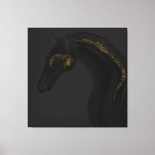 Black Beauty Leinwanddruck